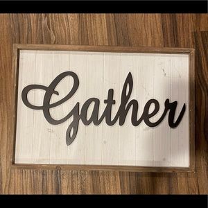 Wall Sign - Gather